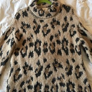 Kate Spade Leopard Sweater